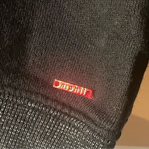 NWTs Revolve n:PHILANTHROPY Pria Black Cut Out Front Sweatshirt - Picture 10 of 14